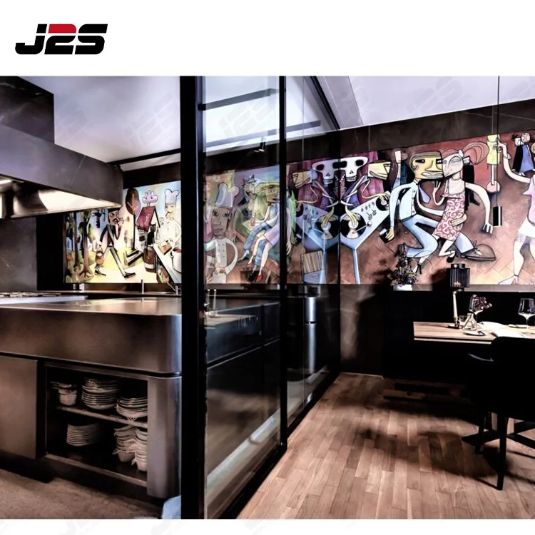 Custom European Glass Top Antique Salon Restaurant Furniture Wood Furniture Restaurant Sets Wooden Dining Table And Chairs