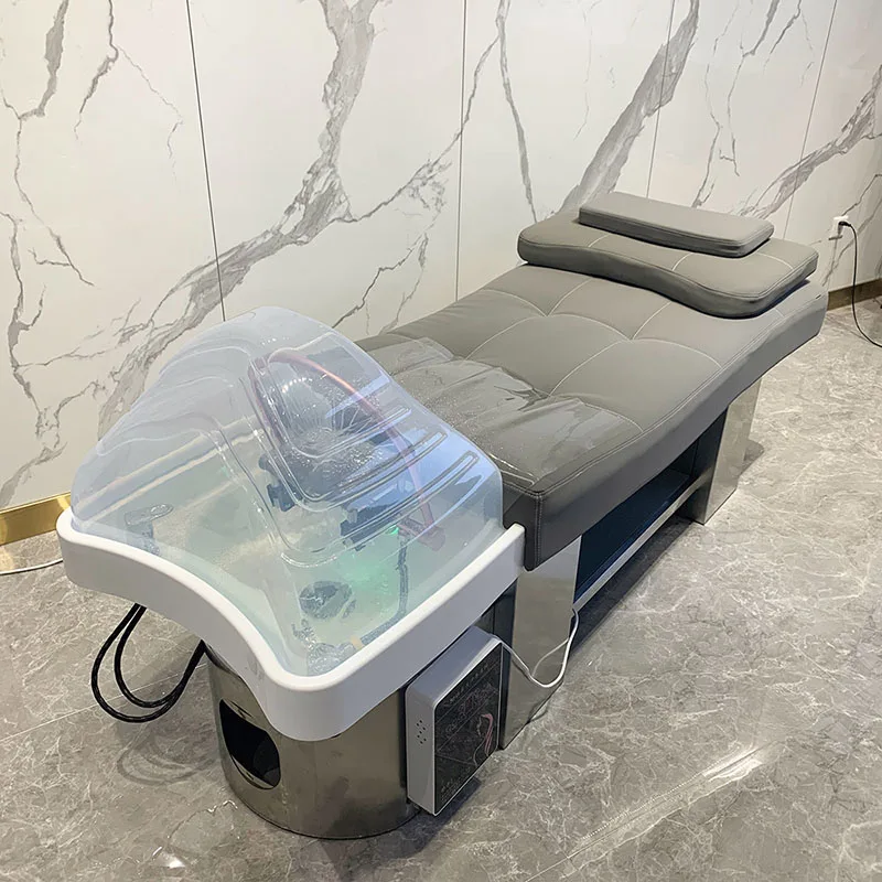 Hairdressing Hair Salon Mobile Wash Shampoo Basin Furniture Chair Origin Type GUA General Product Place Model Commercial Kingwin