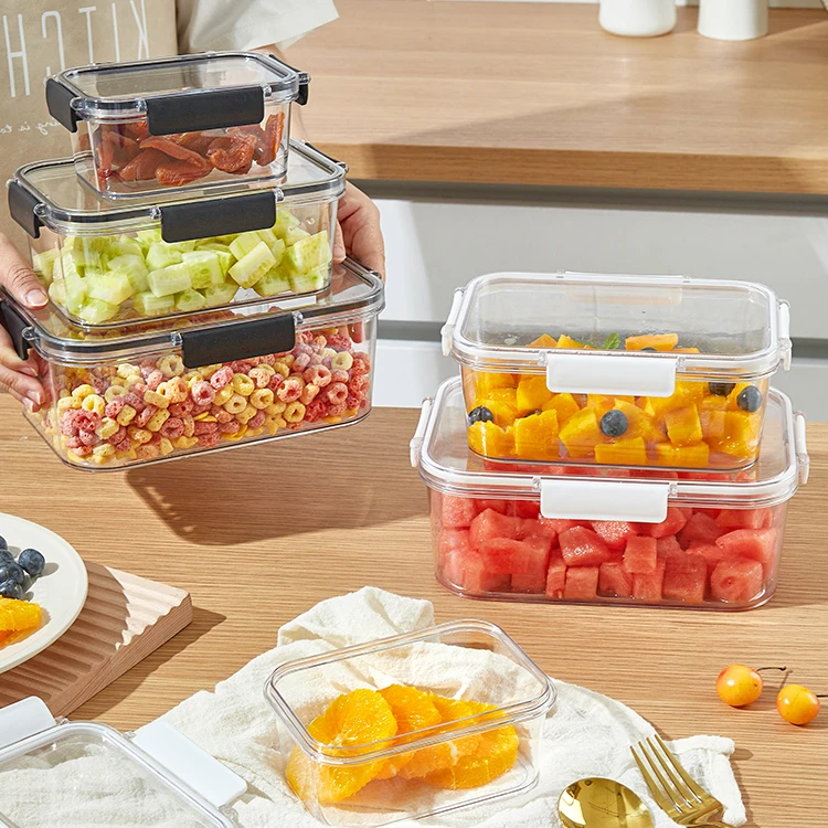 Custom 2022 Leakproof  Take Away Disposable Bento BPA Free Eco Safe Plastic Tritan School Kid Lunch Bento Box For Children