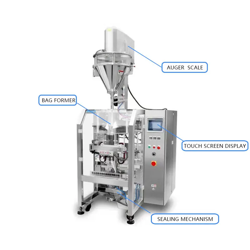 
 Full automatic rice corn flour powder pouch packing machine  