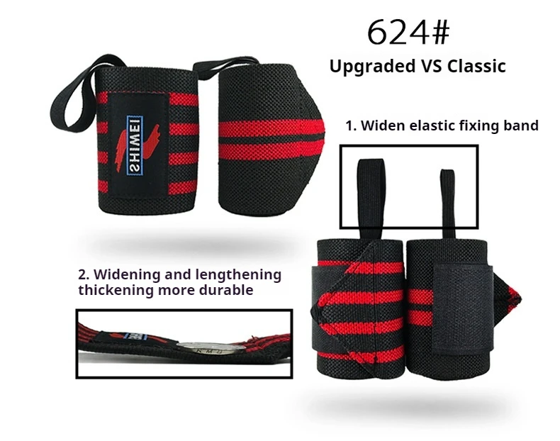 Popular Custom Logo Elastic Adjustable Neoprene Wristband Fitness Gym Wrist Support Tennis Badminton Work Wrist Wrap