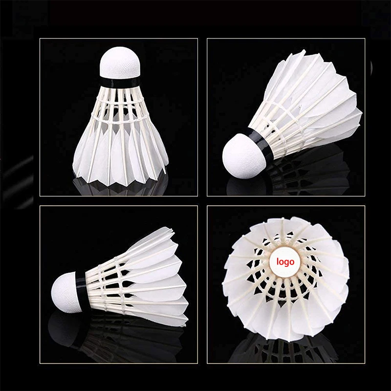 Great durability high quality stable fly cheap goose badminton shuttlecock malaysia