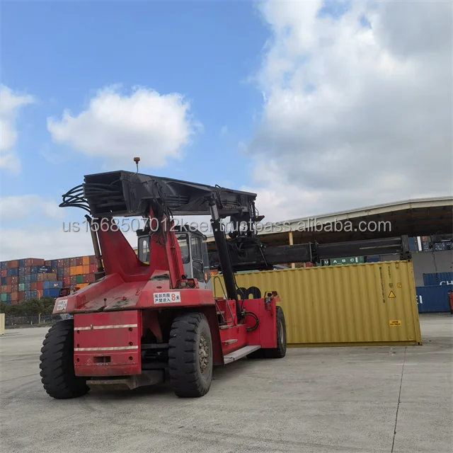 Kalmar DRF450 hydraulic used reachstacker good performance quality excellent available now