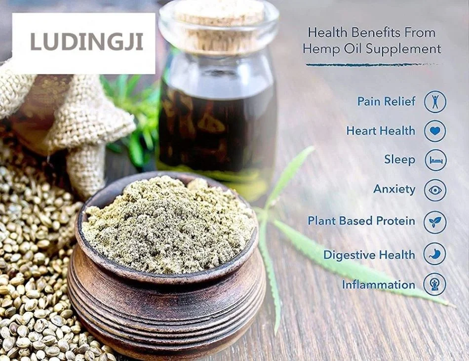 
Factory direct private custom label NON GMO hemp seed oil for healthy food 