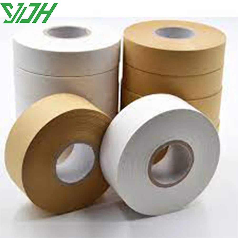 Custom Thickened Eco-Friendly Self-Adhesive Carton Sealing Kraft Paper Tape Tape Products