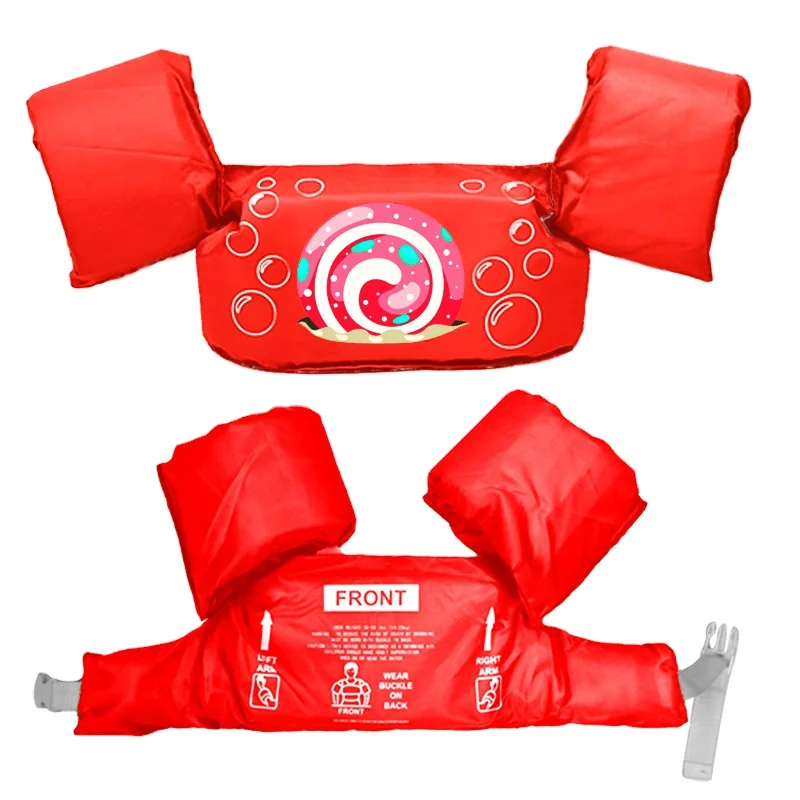 Toddler Swim Vest Water Aid Floats with Shoulder Harness Kids Pool Swim Life Jacket