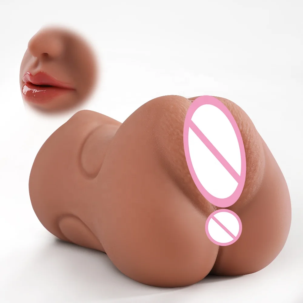 Realistic Vagina Masturbator Silicone Pocket Pussy  Portable  Sextoy Oral Sex Adult Product for Men