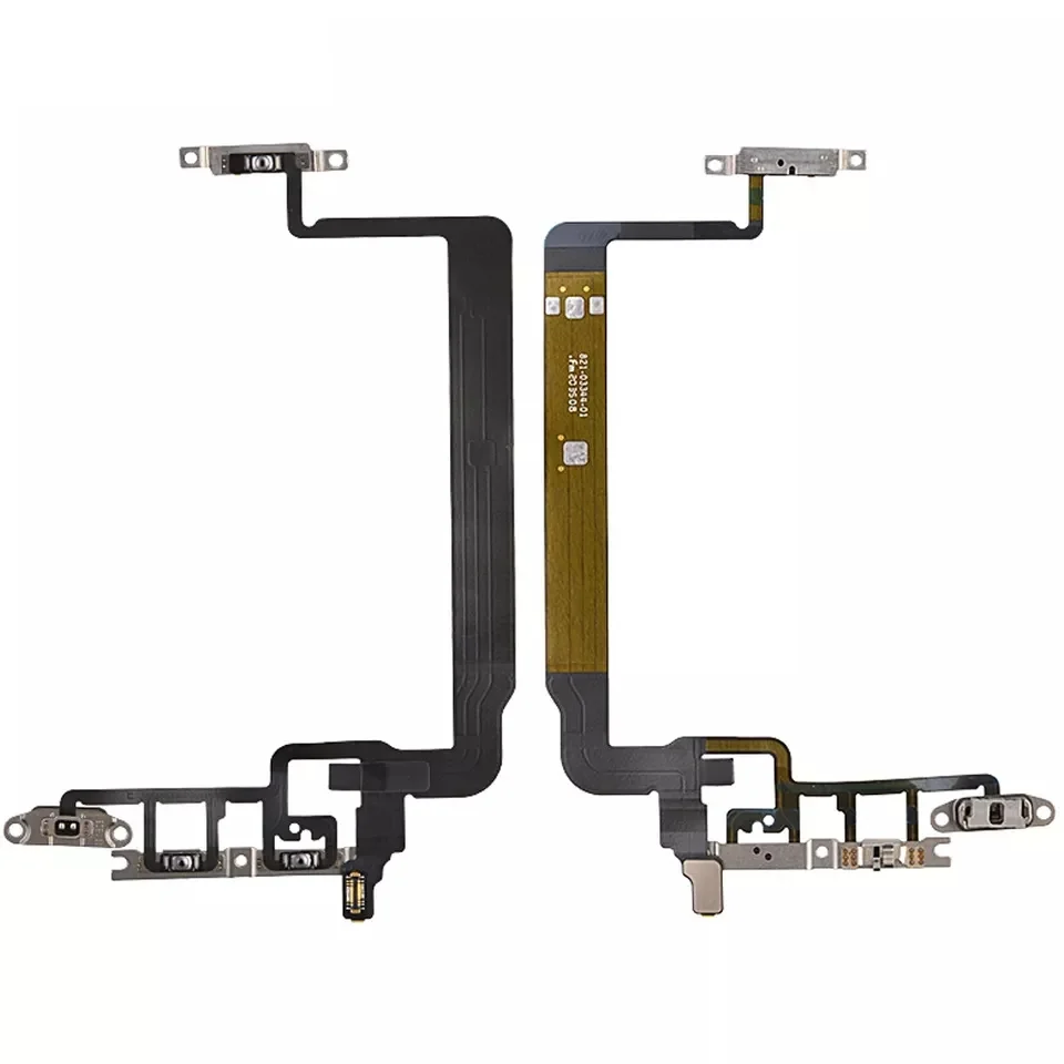Phone Repair Parts Power Switch On Off Volume Up Down Button Flex Cable Assembly Power Volume Flex Cable For iPhone 13 Pro Max