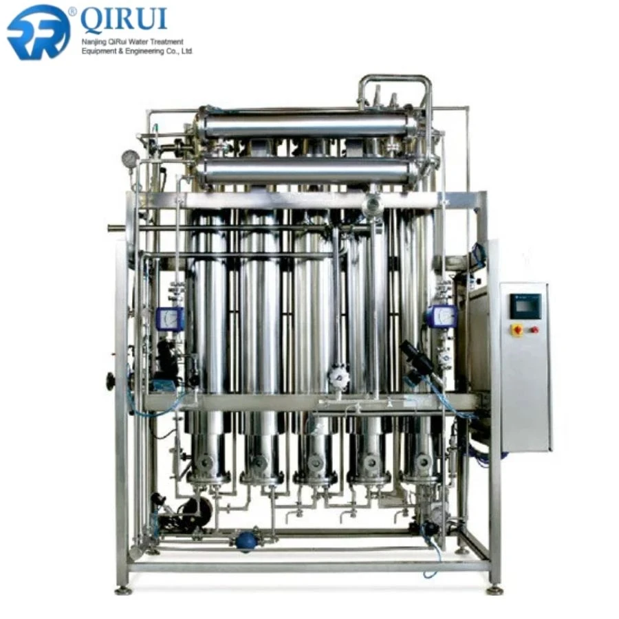 distillation unit LD Multi-Effect Distilled Water Machine Stainless Steel Automatic 0.1-8t /h Injection Water Equipment Pharmaceutical Water distiller kit