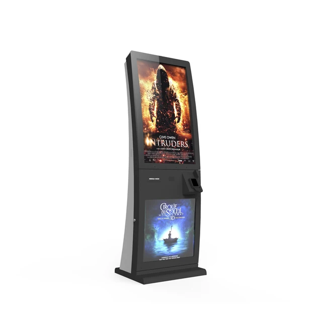 32inch cashless payment kiosk restaurant self order payment kiosk self service order machine for ordering fast food  (HJL-0713B)