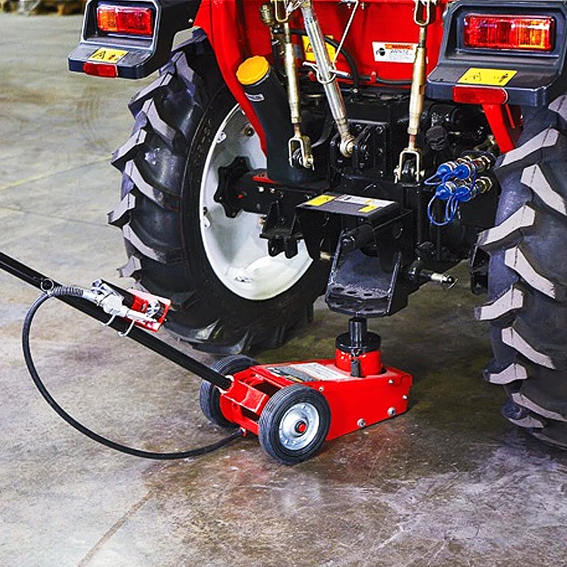 CE certification China Manufacturer Truck Repair 22T Air Floor Jack/35T Pneumatic Truck Jack