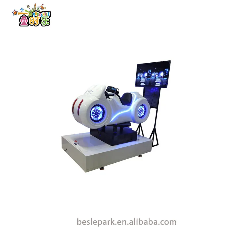 Besirui Arcade game machine virtual reality bike racing simulator game machine moto vr motorcycle