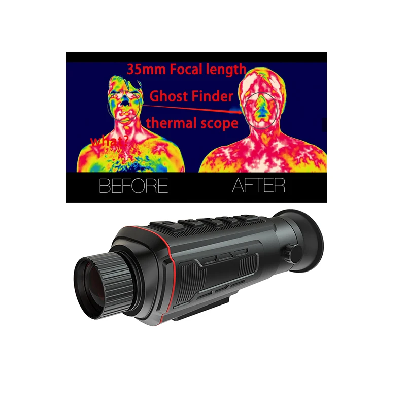 HTI HT-A4 New Outdoor Telescope(35mm Lens) Monocular Infrared Thermal Imaging Telescope Hunting Night Vision HTI HT-A3 8m-14m