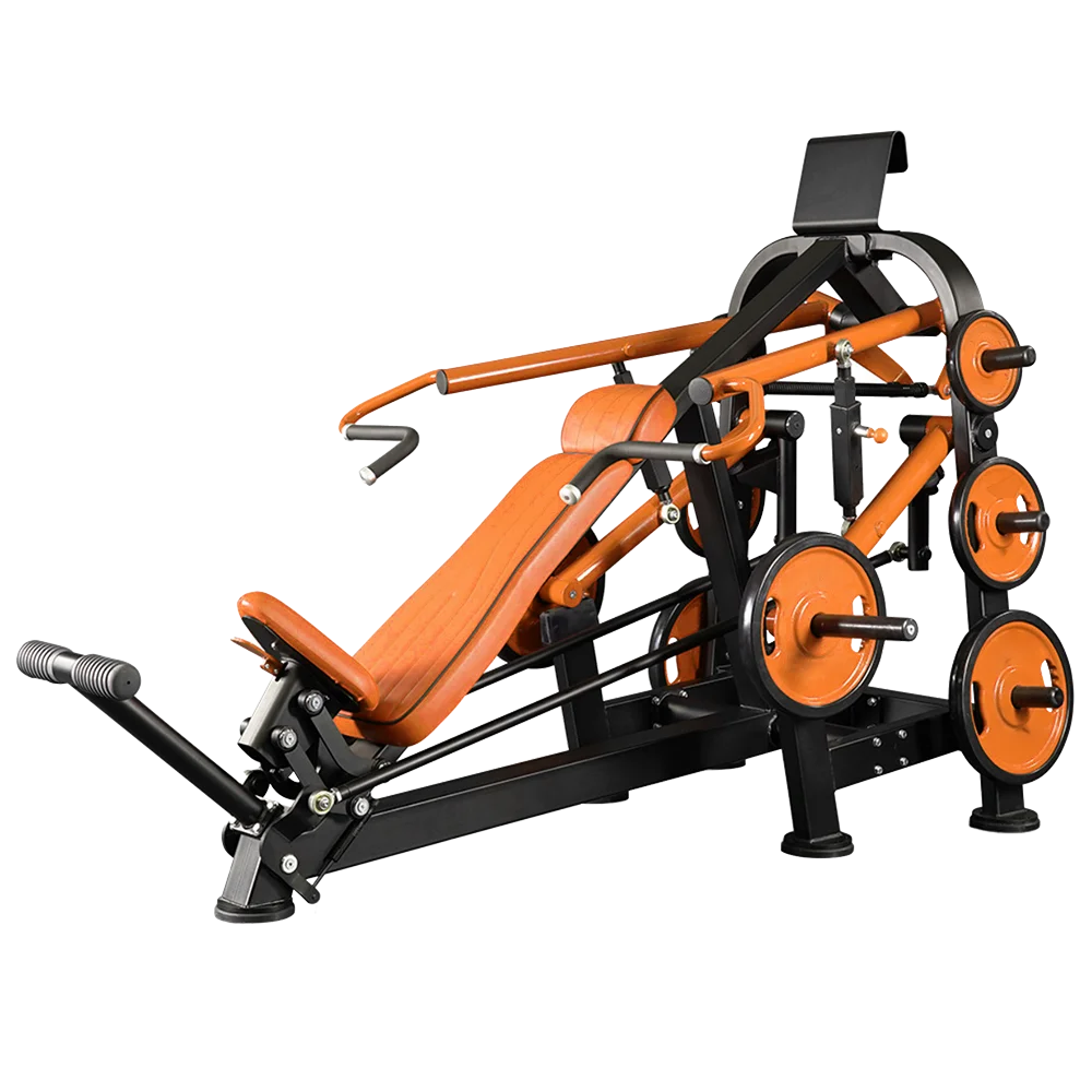 Fitness Equipment Multi Function Strength Free Weight Gym Machine Plate Loaded Incline Split 45 Degree Leg Press Trainer