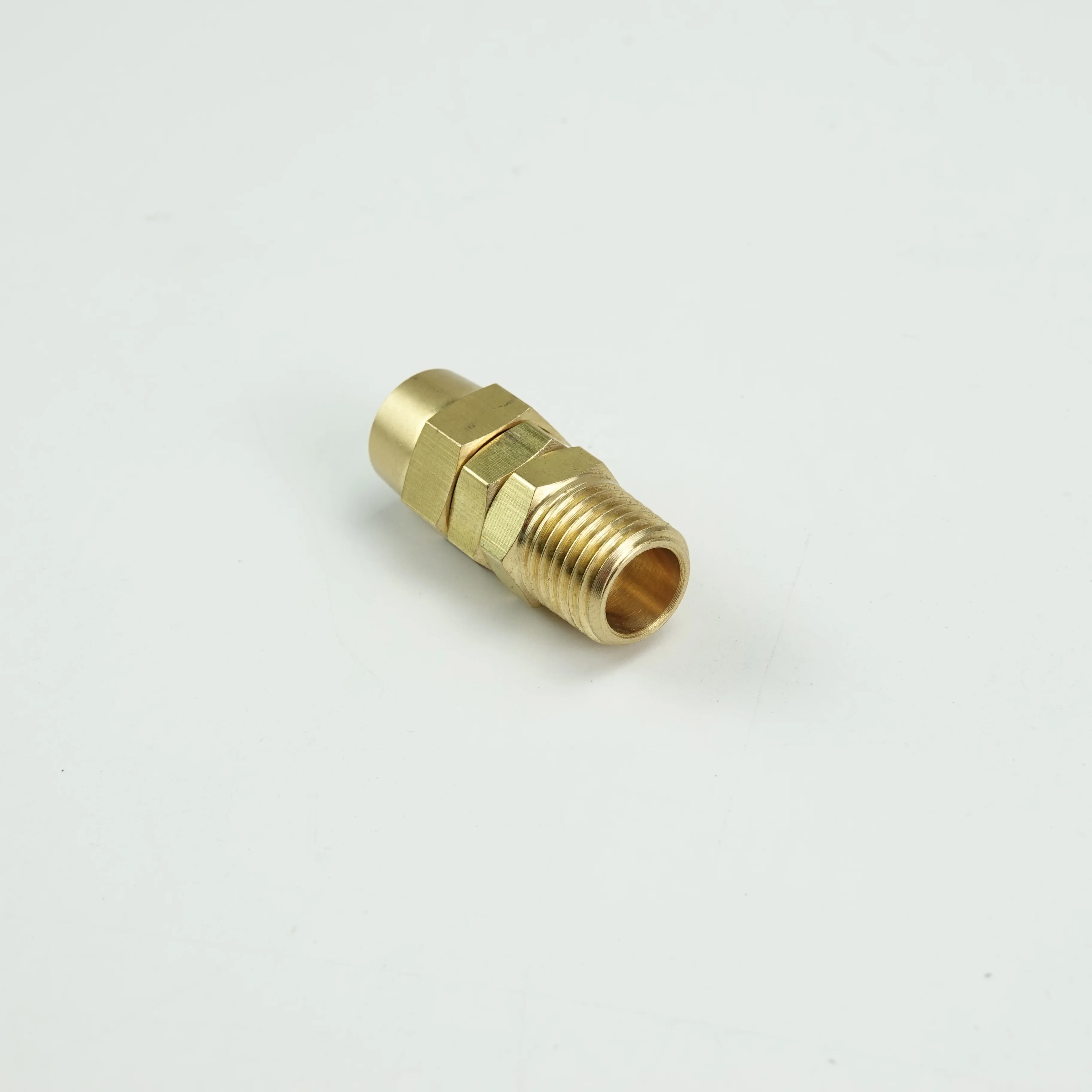 air swivel fittings  360 degree brass with spring guard ball type for pu hose