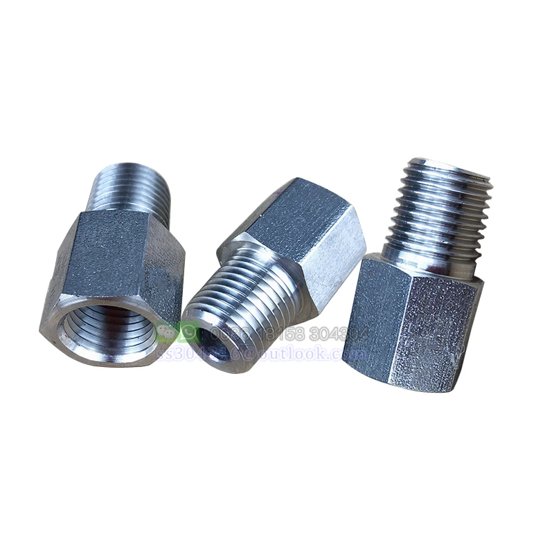 Переходник с наружной резьбы 1/4 дюйма на внутреннюю резьбу NPT 1/8