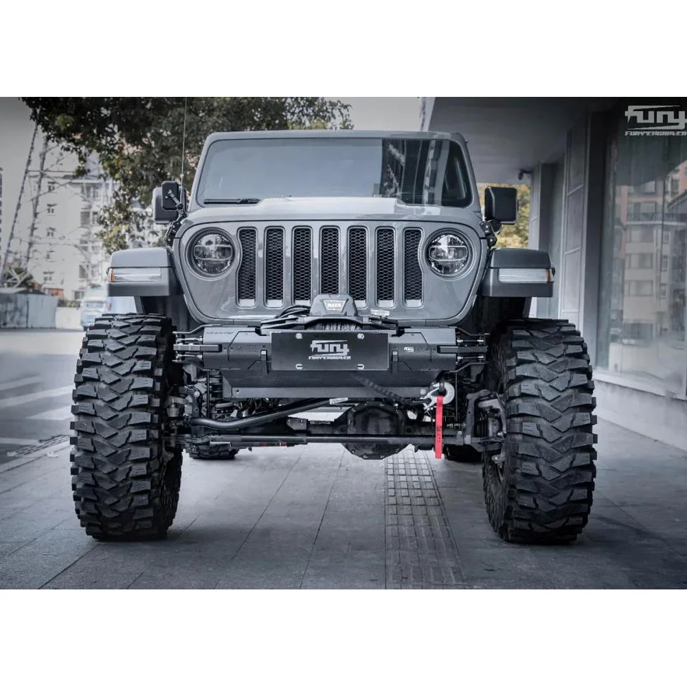 Передние Автомобильные бамперы для jeep wrangler maiker, запчасти для внедорожников, бамперы, бамперы для JL 2018-On Fury series