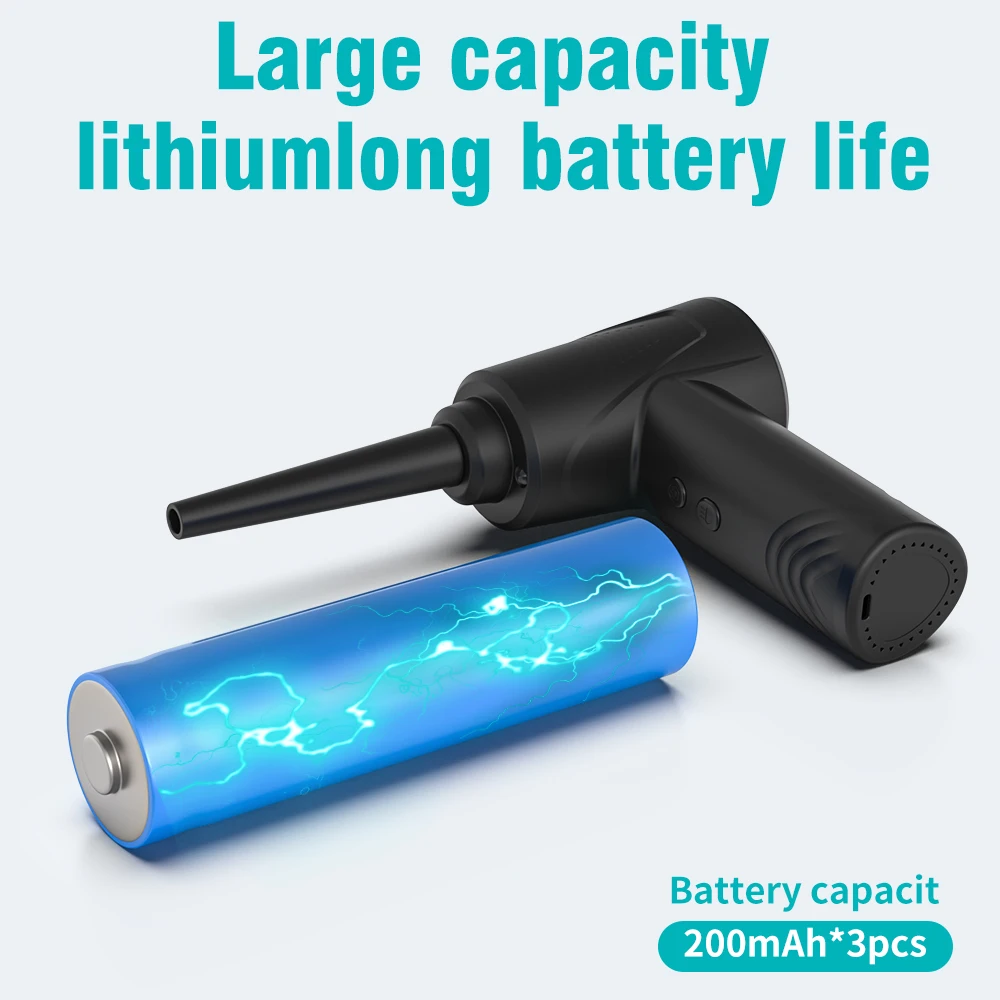 Hot Selling Electric Air Duster Portable Cleaners for Dust Blower Car Household Cleaning tools & accessories Storagebag Vacuum M