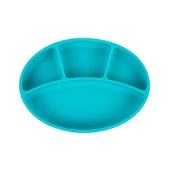 Customized food-grade non-slip baby silicone supplementary food  toddler feeding set ,Platos De Silicona Bebe