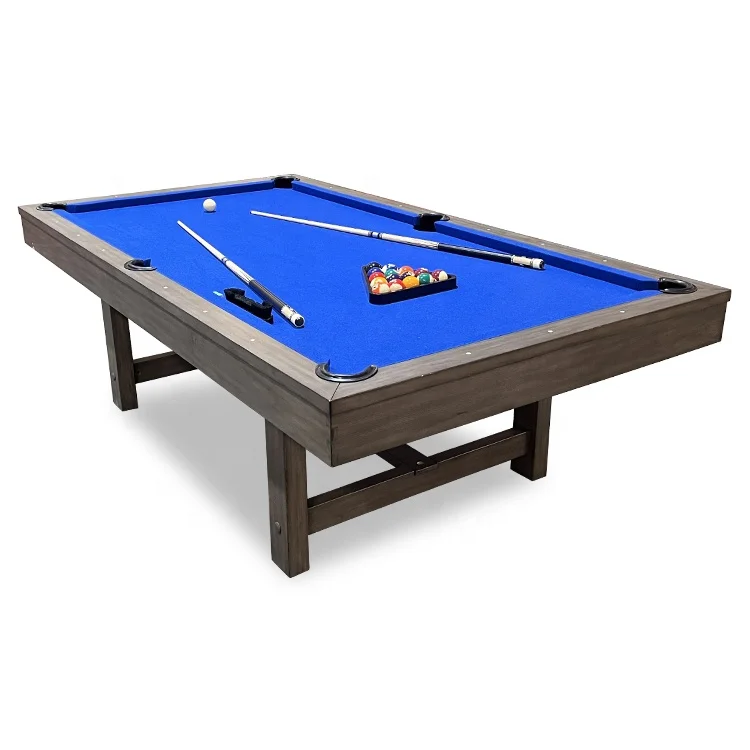 8ft Domestic All-match Modern Solid Wood Slate Billiard Table for Family Entertainment