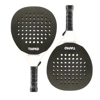 High Quality 18K Carbon Fiber Professional Padel Rackets for Intermediate Level