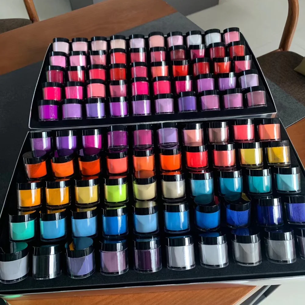 EYL Custom colors 3in1 dipping nail kg bulk colour series nail acrylic polymer powder set for nails