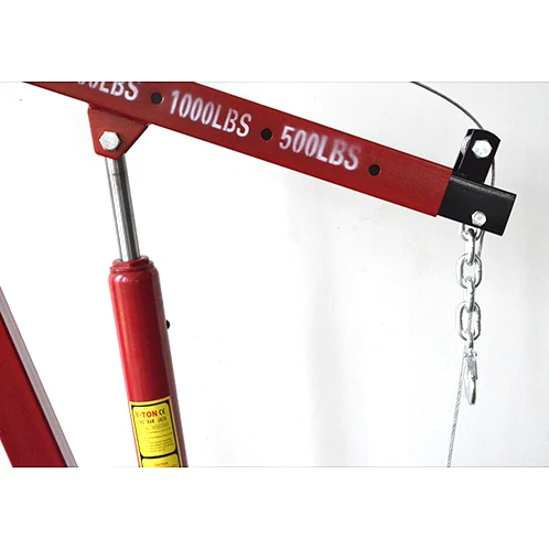 Lifting Electric Small Truck Car Crane Equipment  Pickup Truck Crane With Electric Winch