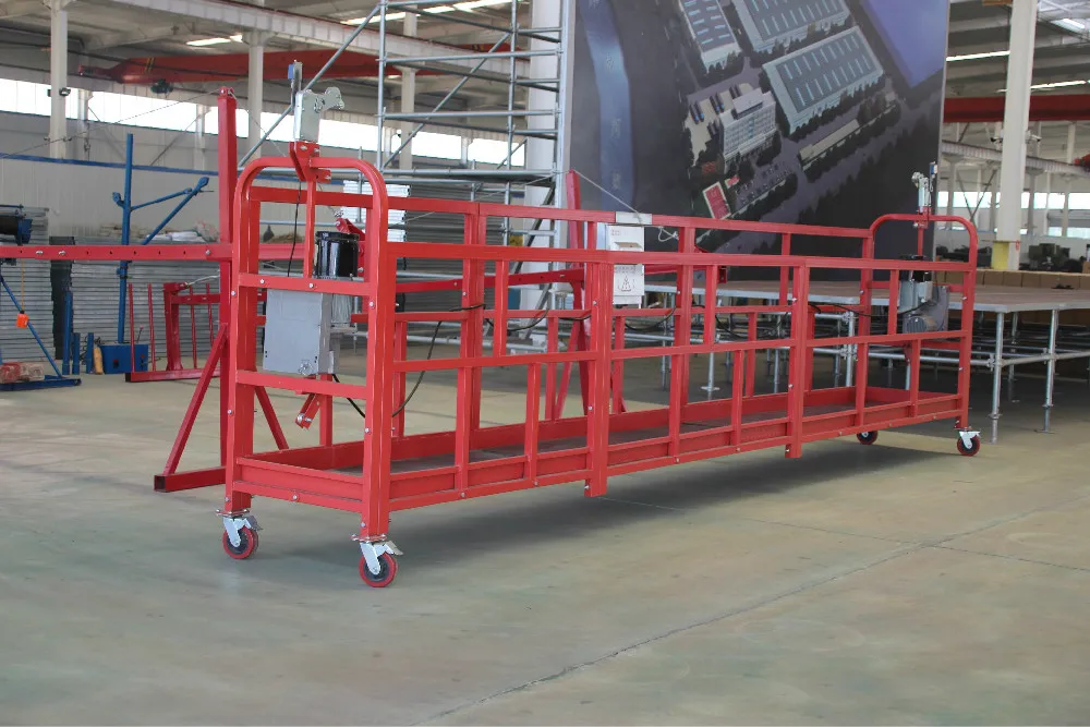 Строительная подвесная Рабочая платформа высокопроизводительные подъемные гондольные леса