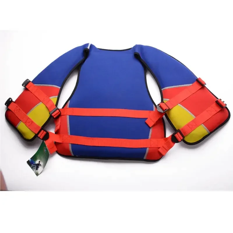Durable Adult Inflatable Kayak Life Jacket Neoprene Surf Jet Ski Raft Rescue Boat Drifting Safety Gear Fabric Outdoor Swimming