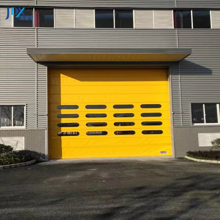 High Quality Automatic Electric Control Roll Up High Speed Doors PVC Fast Rapid Roller Door