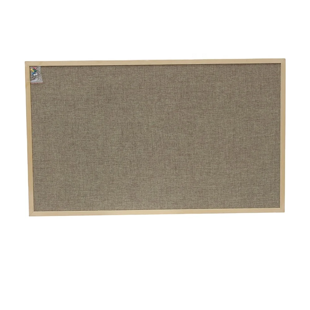 Custom Size Available Office Board for Wall Cork Large Wall Mounted Notice Pin Board  for School Home Cork Board with Wood Frame