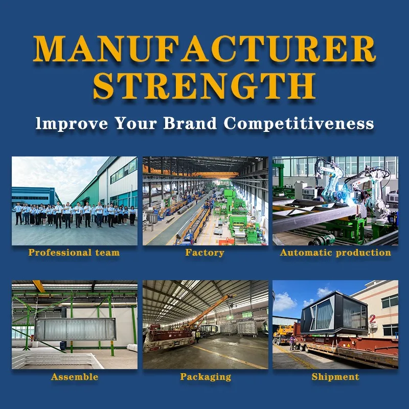 CGCH environmental friendly prefabricated sunshine steel structure sandwich panel cabins & garden rooms