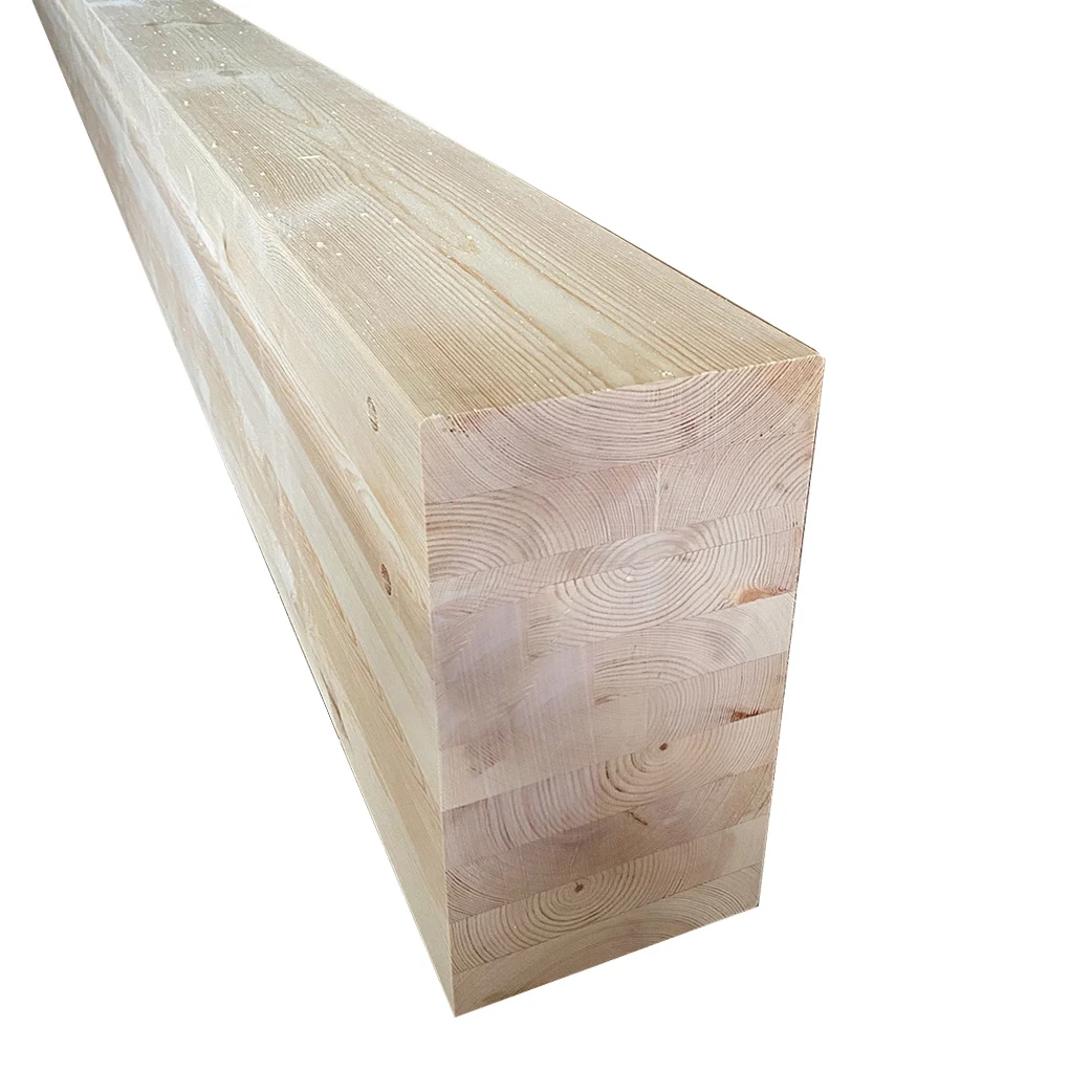 Brand New High Quality Cross Glued Laminated Timber Glued Beams Solid Wood Glued Beam