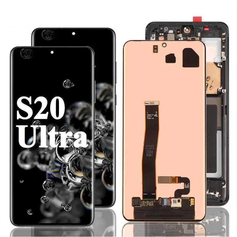 Hot sell For Samsung Galaxy S20 Ultra Lcd Display Touch Screen Digitizer For Samsung S20Ultra G988F G988B/DS LCD