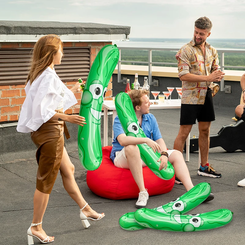 Custom Cucumber Balloon Inflatable Fruit PVC Party Accessories Inflatable Toys Promotional Items Parade Display