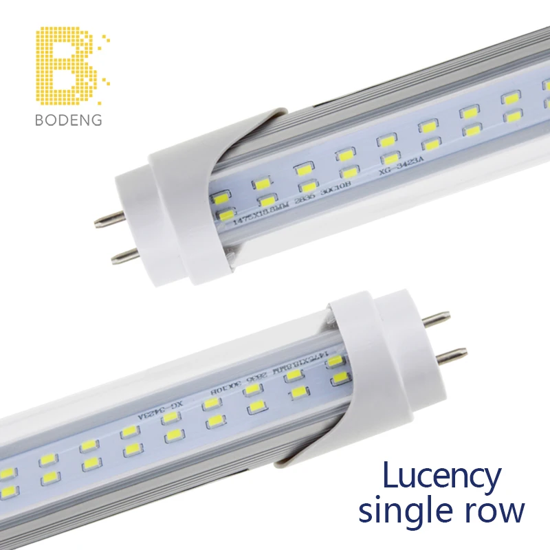 T8 Led Tube Lights smd 4ft 2835 price led tube light t8 1.2M Scrub led light ballast compatible factory hot sale