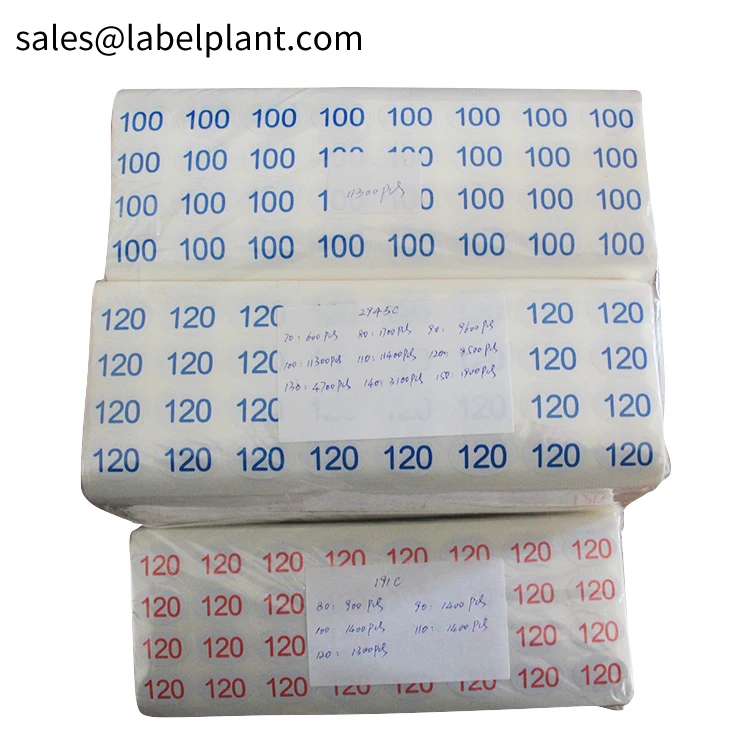 Custom printing Factory Manufacturer Self Adhesive Sticker Direct Thermal Barcode Self adhesive paper self adhesive film