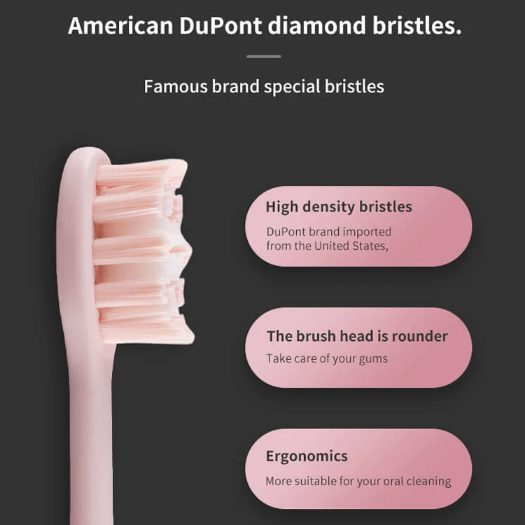 oem odm Cool black and beautiful happy couple outfit vibration toothbrush sonic electric toothbrush