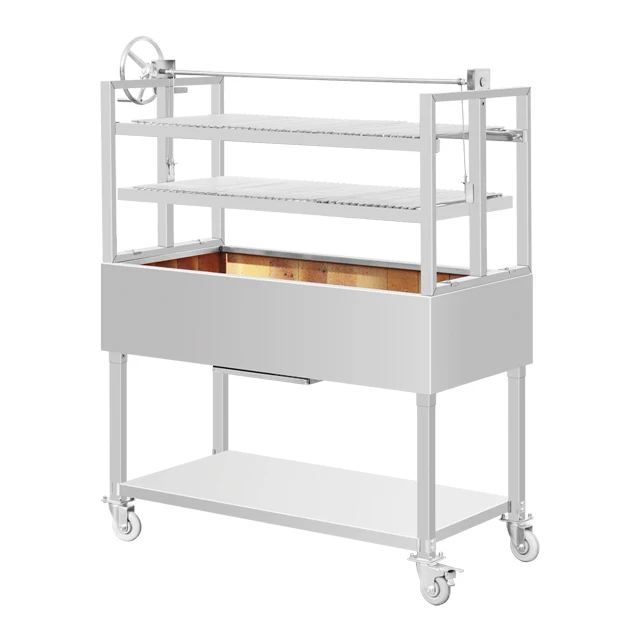 Stainless Steel Double Layer santa maria grill restaurant grill Argentine grill