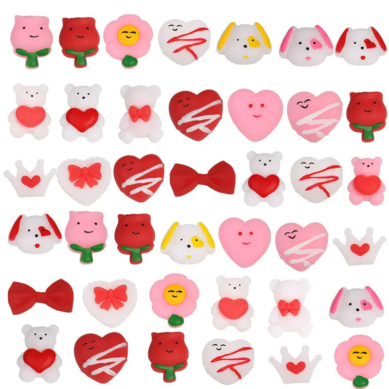 Рождество Хэллоуин День святого Валентина подарки антистресс Kawai Санта животные кошка мочи сжимаемая игрушка-антистресс рождественские игрушки