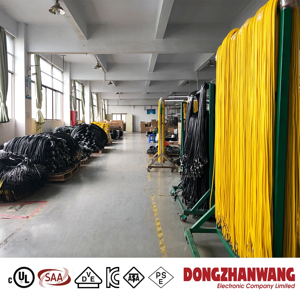 Американский UL SJTW/14 16/18 AWG черный 125V 10A 3 контактный разъем контакт электрической плиты AC компьютерный шнур