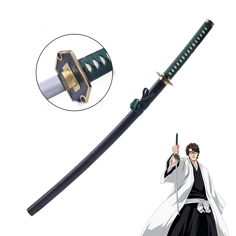 Hot Selling 105cm Aizen Sousuke Zanpakutou Kyoka Suigetsu Bleach Anime Sword for Cosplay Collection