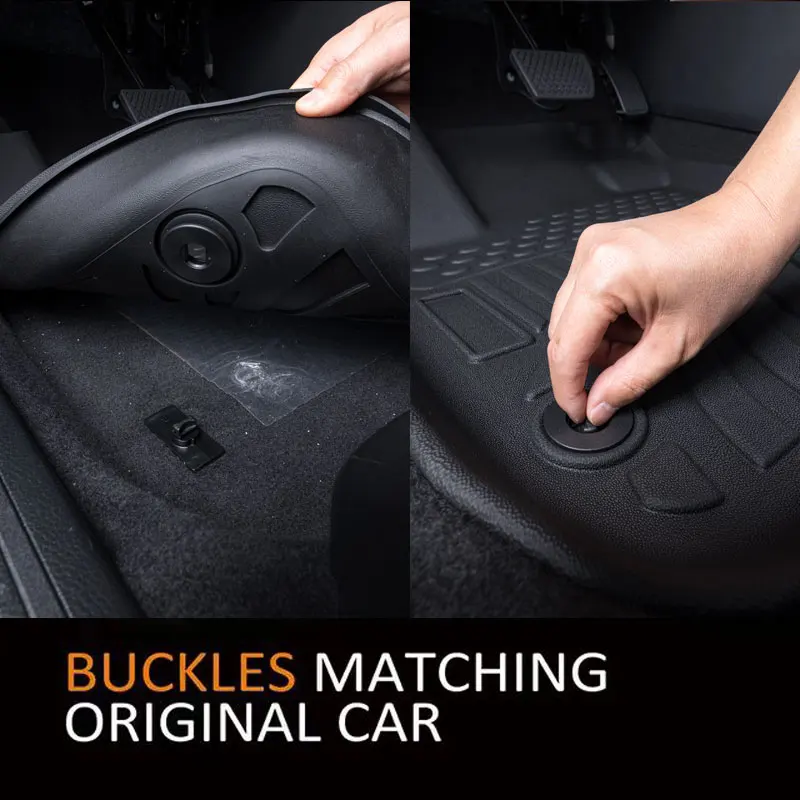 Hot Sale Carpet Car Floor Mats For Lexus RX scriptures  2005-2019 3D TPE Customization Interior Accessories carpets Liner