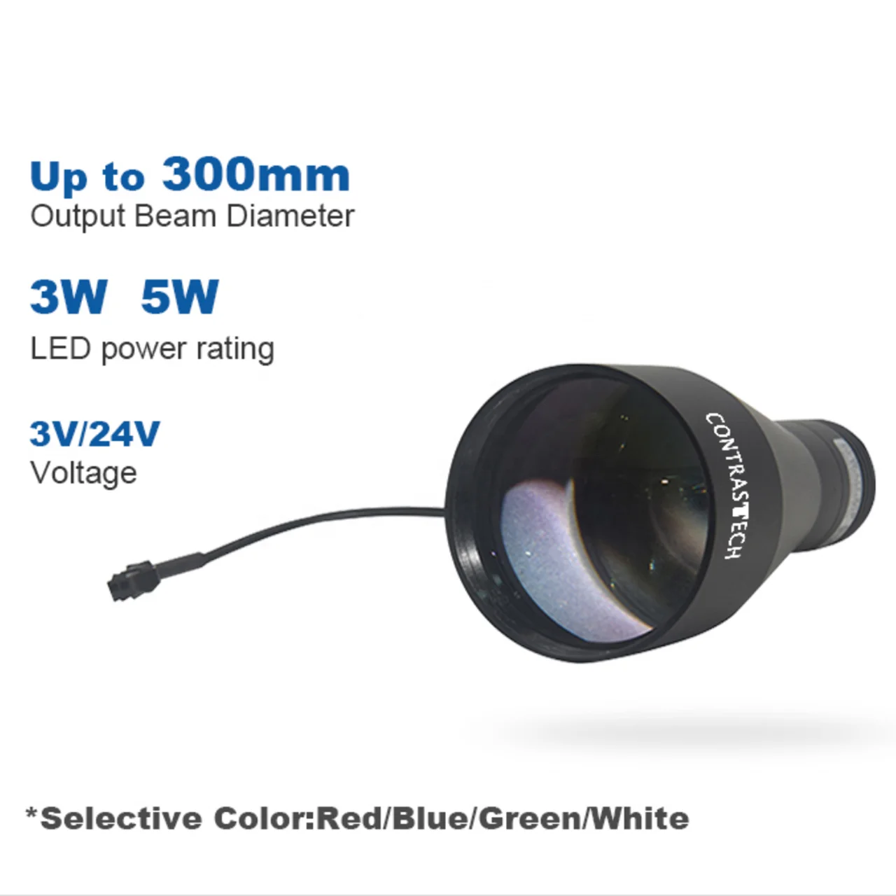 Wholesale Price 50mm Standard 5V 1W LED Smart Vision Light Source Color Customized Telecentric Illumination for Machine Vision