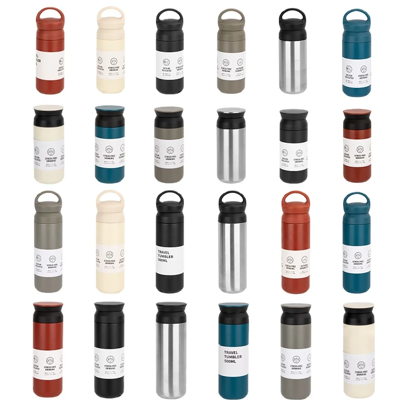Высокое качество оптовая продажа 350 мл 500 японская Изолированная Вакуумная бутылка для воды из нержавеющей стали Термос вакуумная фляжка