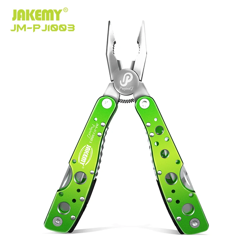  JAKEMY Безопасный нож для кемпинга на природе многофункциональный инструмент многофункциональные алюминиевые плоскогубцы