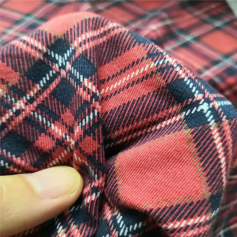 
Green eco friendly Bamboo spandex printed jersey for kids clothes 