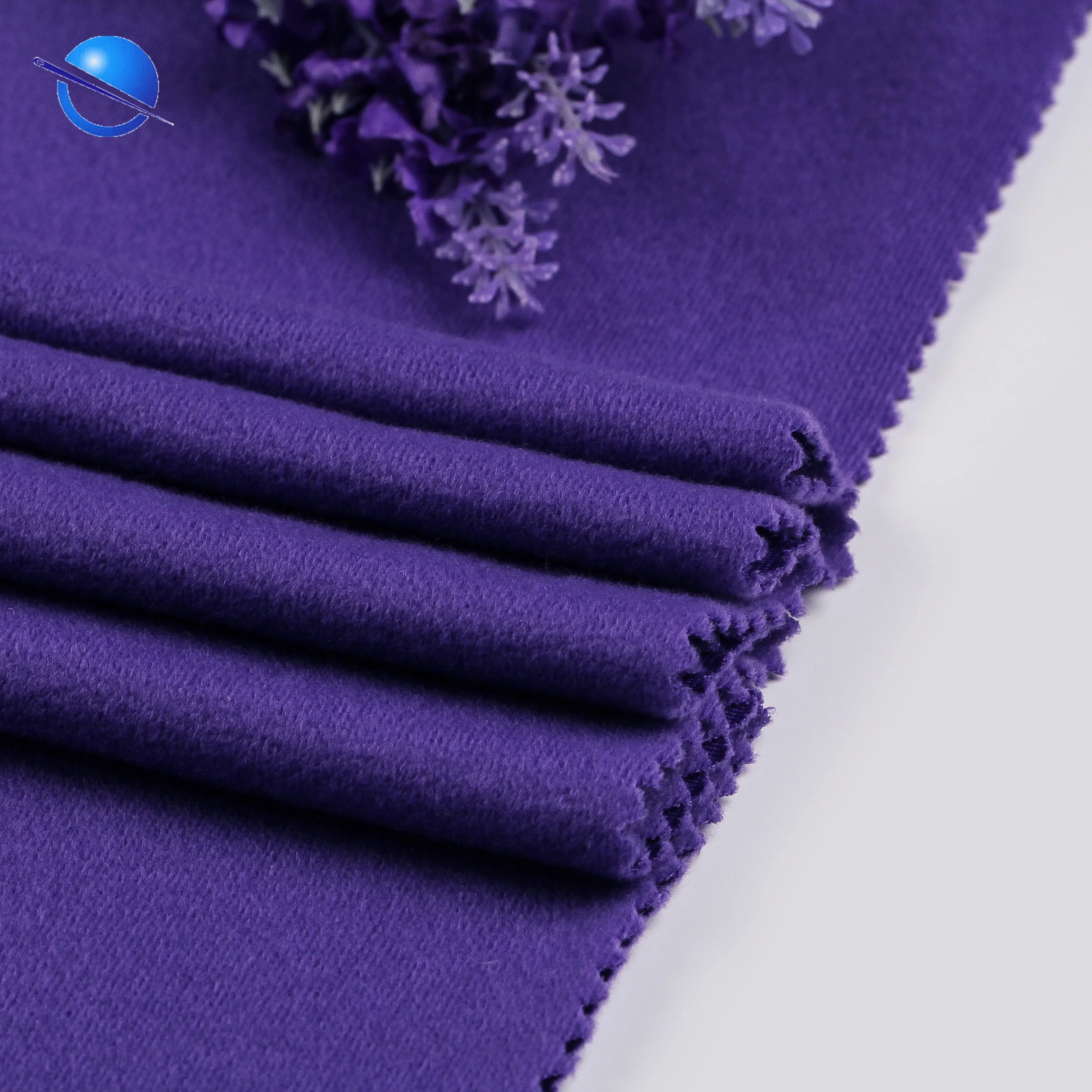  100% полиэстер Мерсеризованный бархат tricot матовый спортивная ткань для школьной