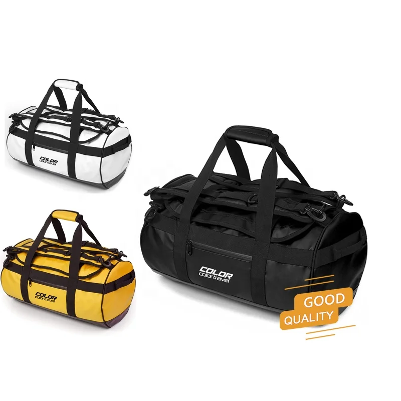 New Arrival Waterproof Duffel Backpack Fishing Holdall Bag Duffel Bag for Men Women Travel Work Fitness Shopping