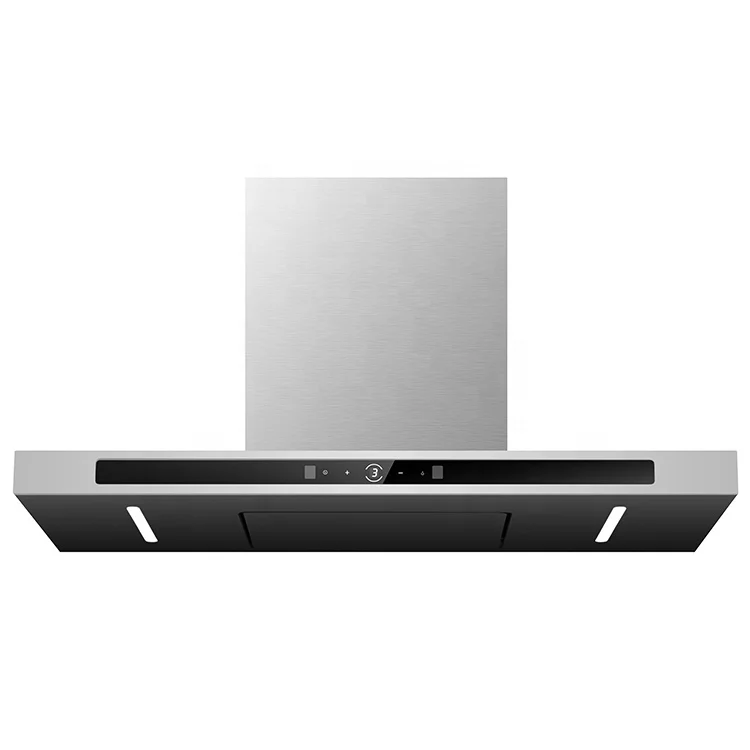 Household Kitchen Chimney Hood Wall Mounted Side Suction Smart Range Hood Cooker Extractor Hood